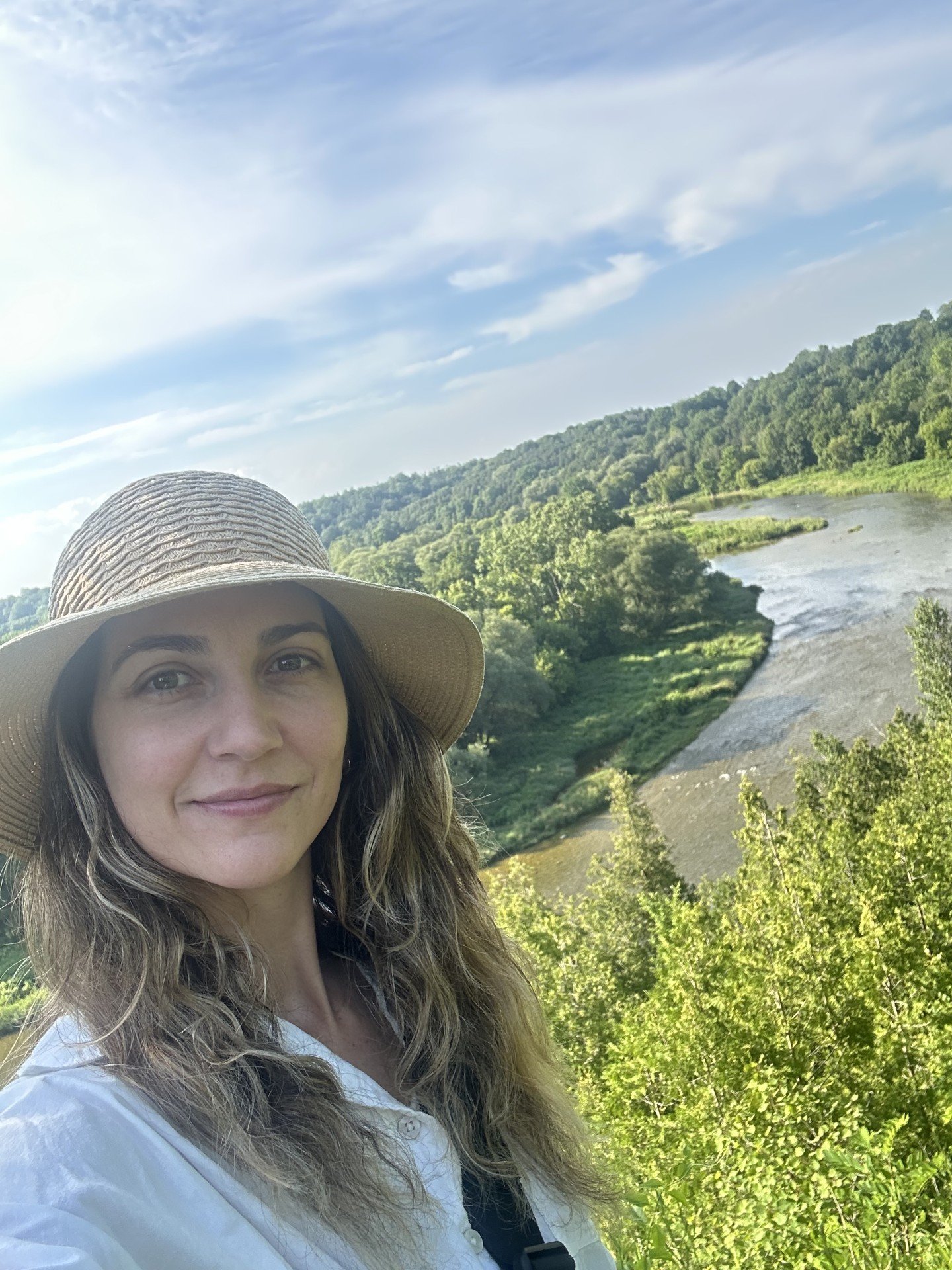 Jaleena Goldsworthy at the Maitland River