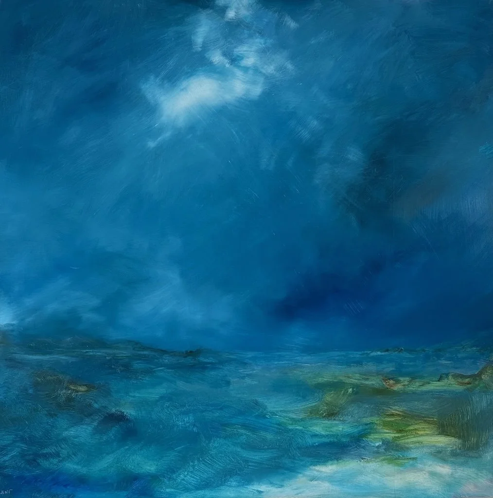 Love Is Gentle | 48x48 | oil on wood panel | 5500