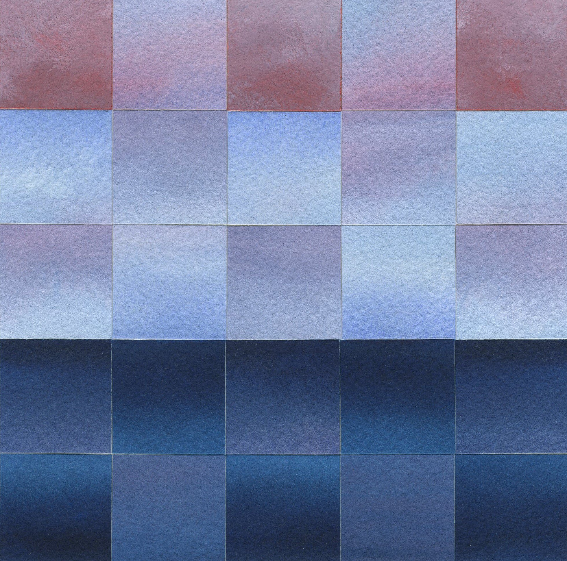 “Square Inch Project #10”
— 5” x 5”
— Watercolor Collage,
Mounted on Board,
Sealed with Wax — $50
