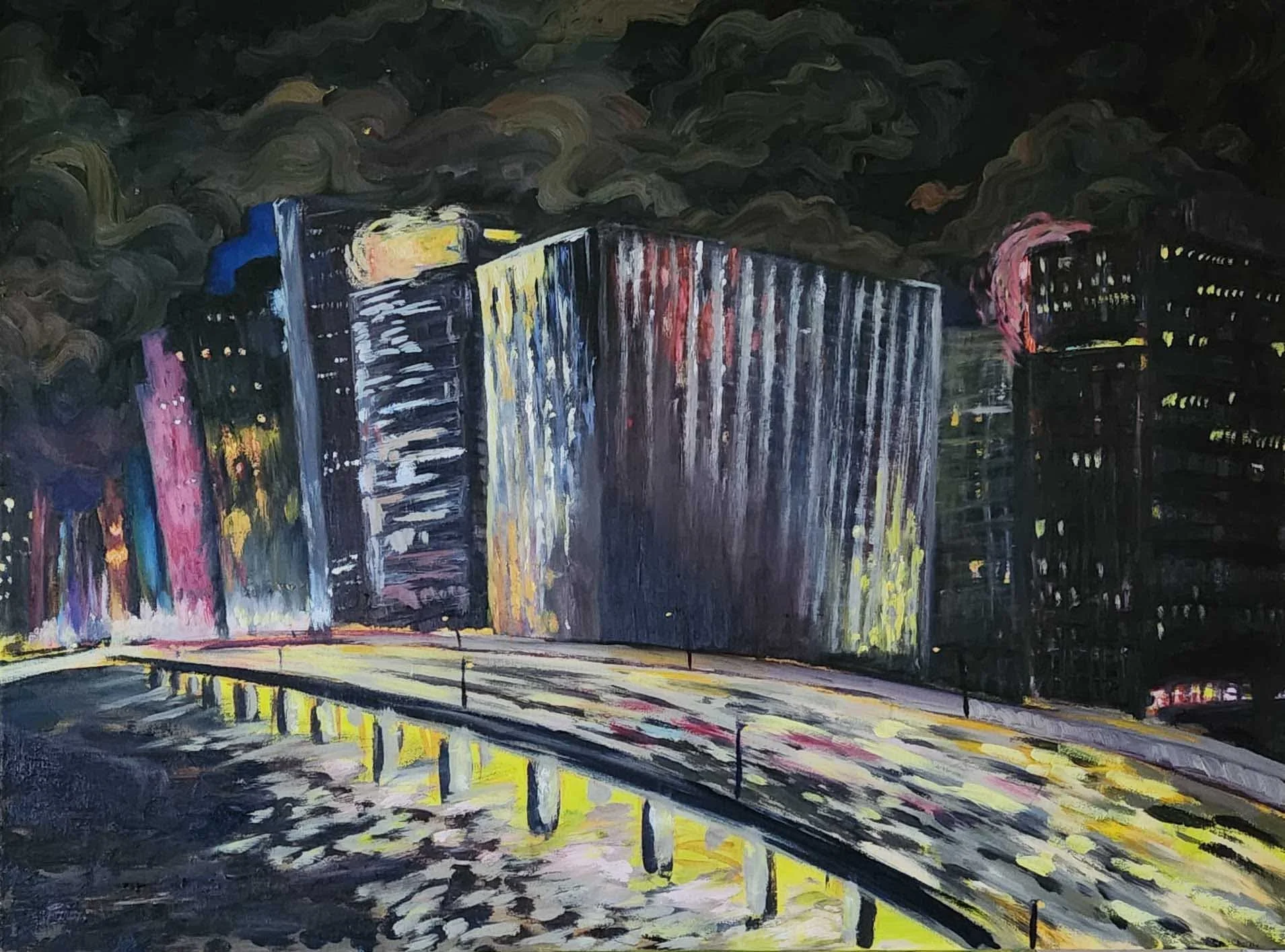 Lying Awake | 26x34 | oil on canvas | 2150