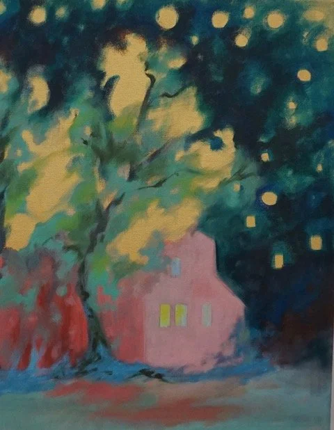 Landscape of Mysterious Forces | 18x24 | oil on canvas | 600