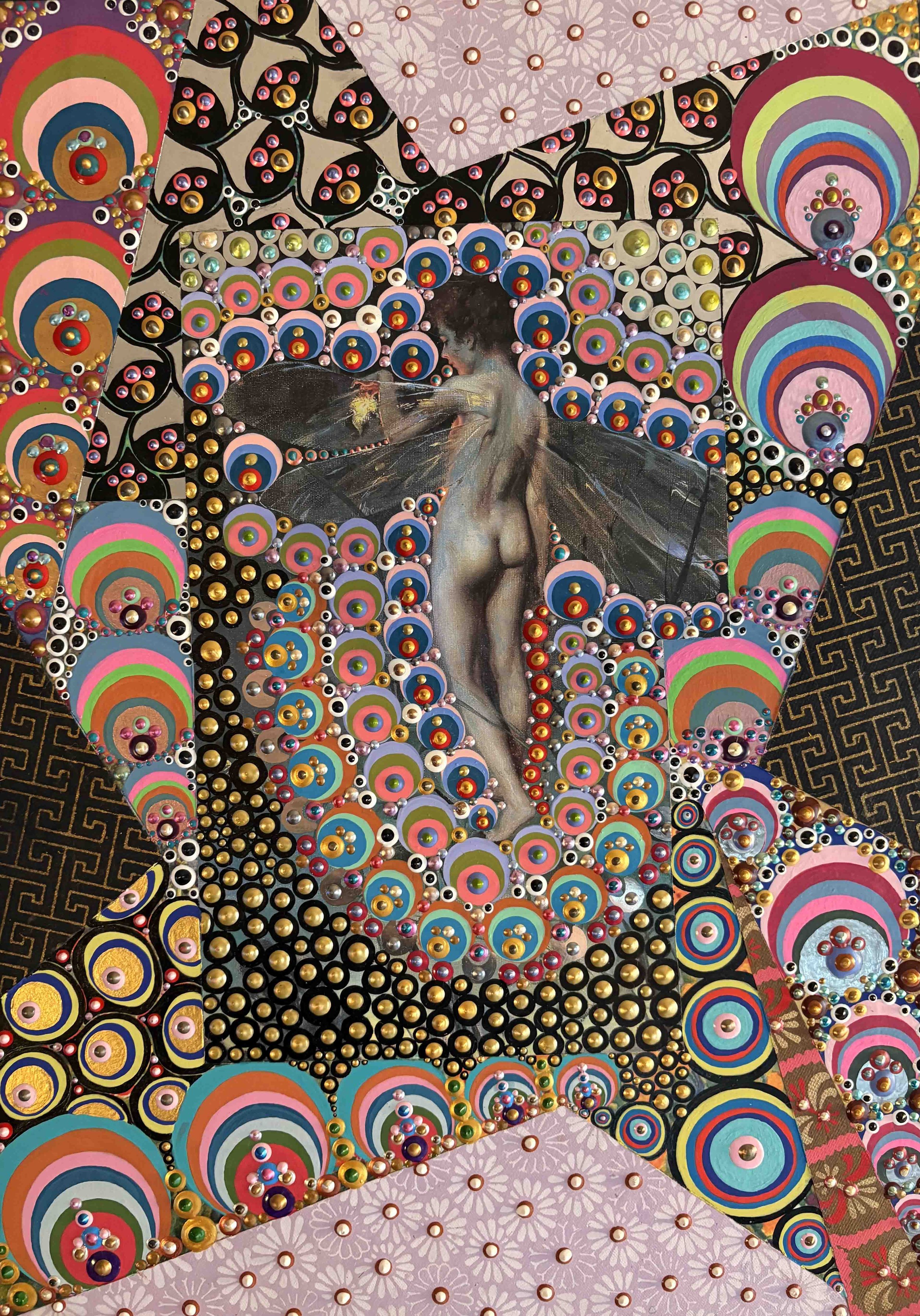 Lior | 12x17 | 3D acrylic and metallic | 350