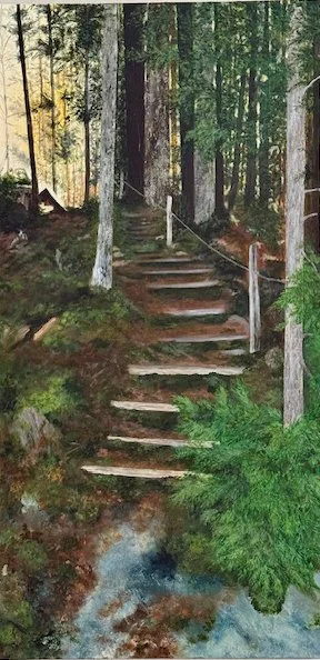 Time To Go | 20x40 | acrylic on canvas | 850