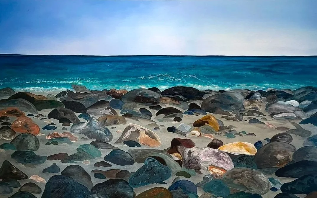 Deja Blues | 30x48 | acrylic on canvas framed | 1400