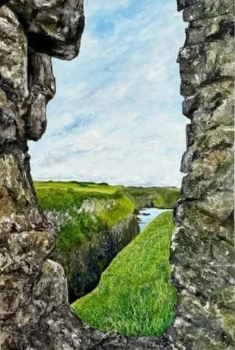 
Once Upon A Time | 24x36 | 
acrylic on raised panel | 700