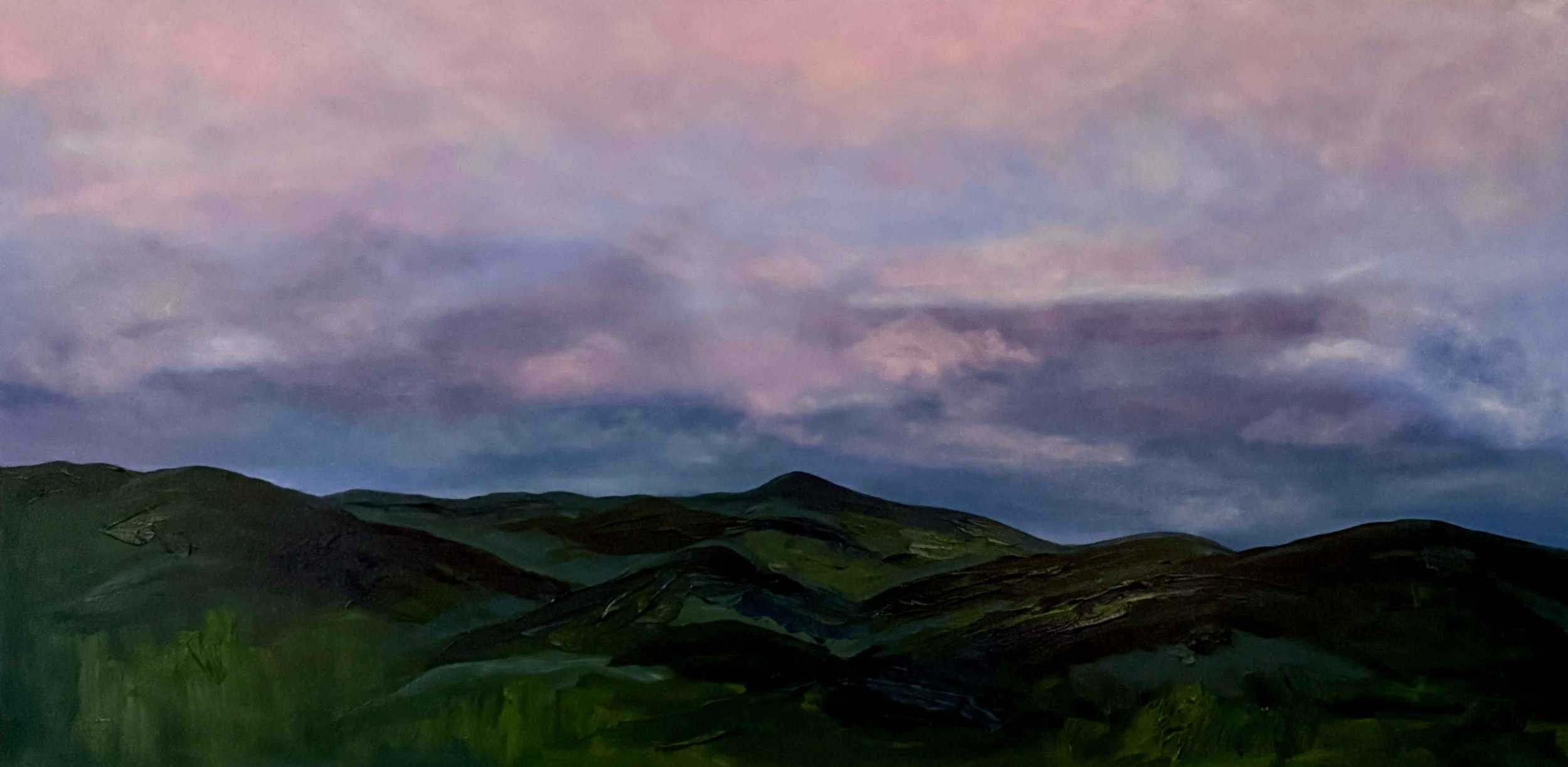 The Long Day Is Over | 24x48 | acrylic on canvas | 800