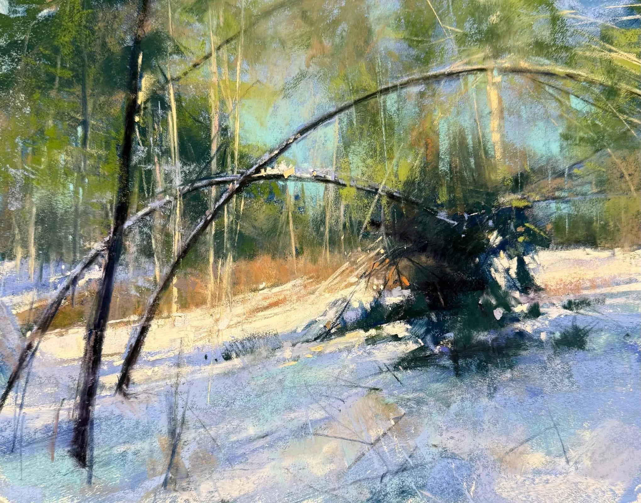 Intersect | 8x10 | soft pastel | 600