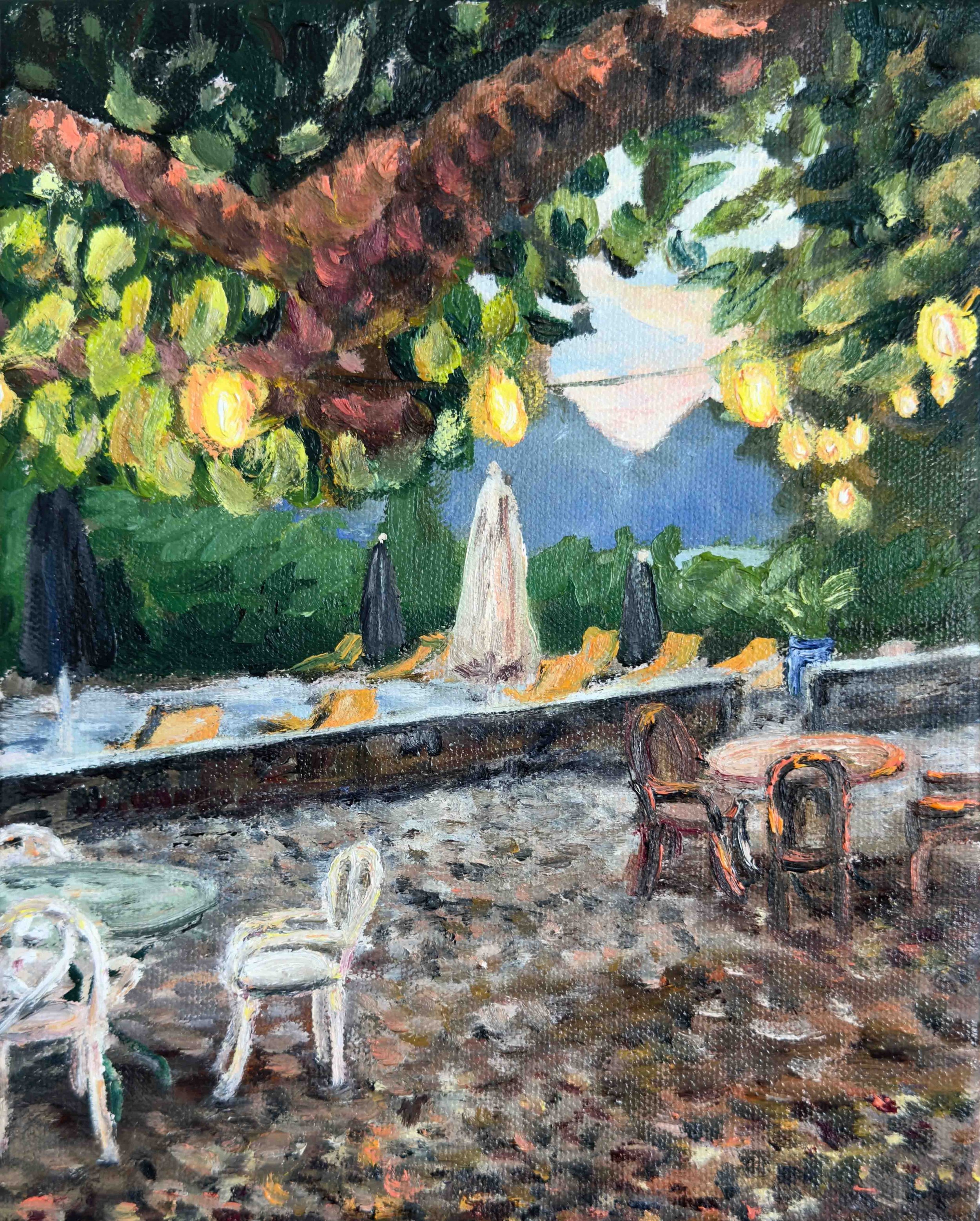 This Evening | 10x8 | oil on canvas | 800