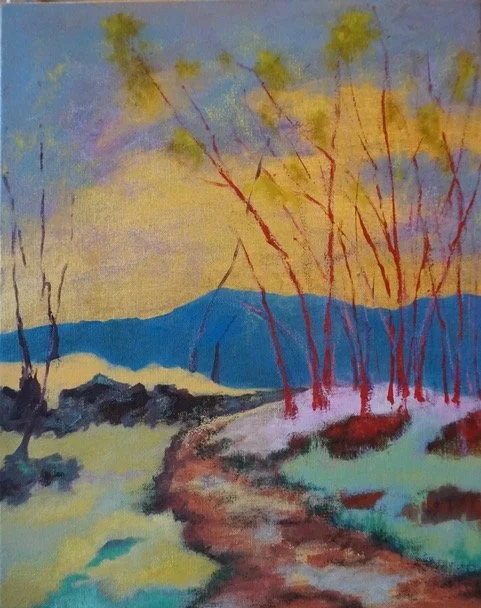 Floating Around in the Wildness | 16x20 | oil on canvas | SOLD