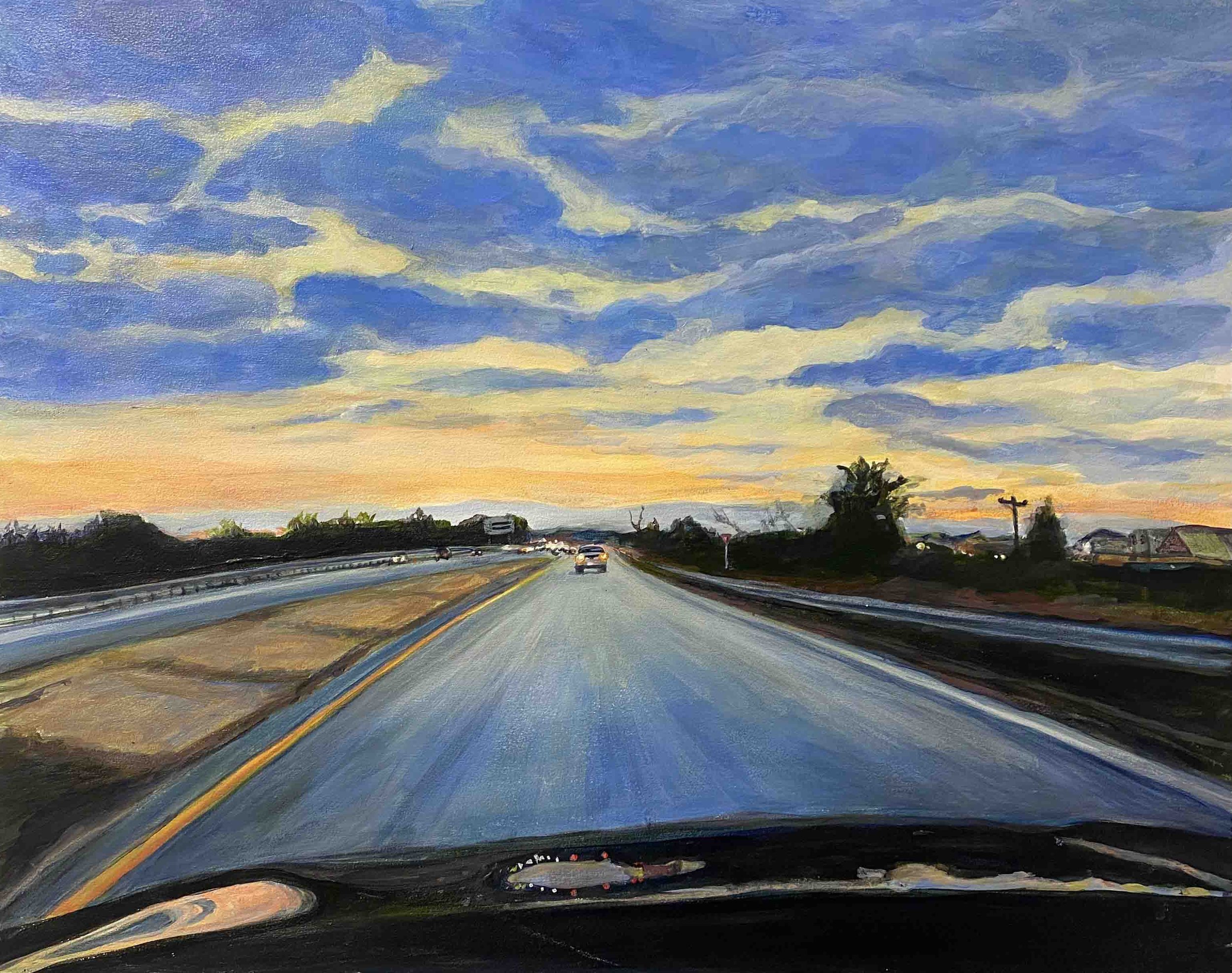 Homeward Bound | 16 x 20 | acrylic on panel | 600