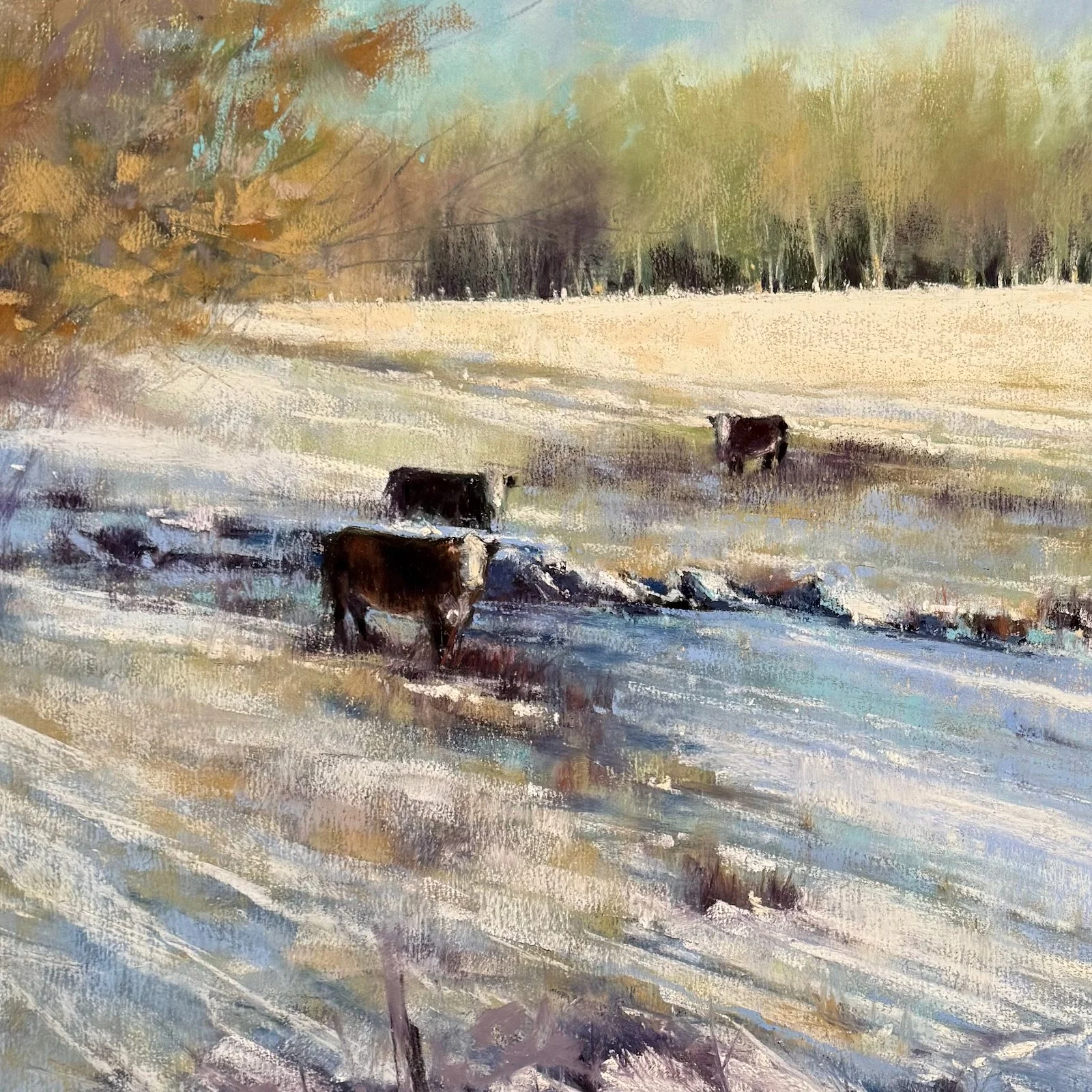 Sugar Hill | 12x12 | soft pastel | 550