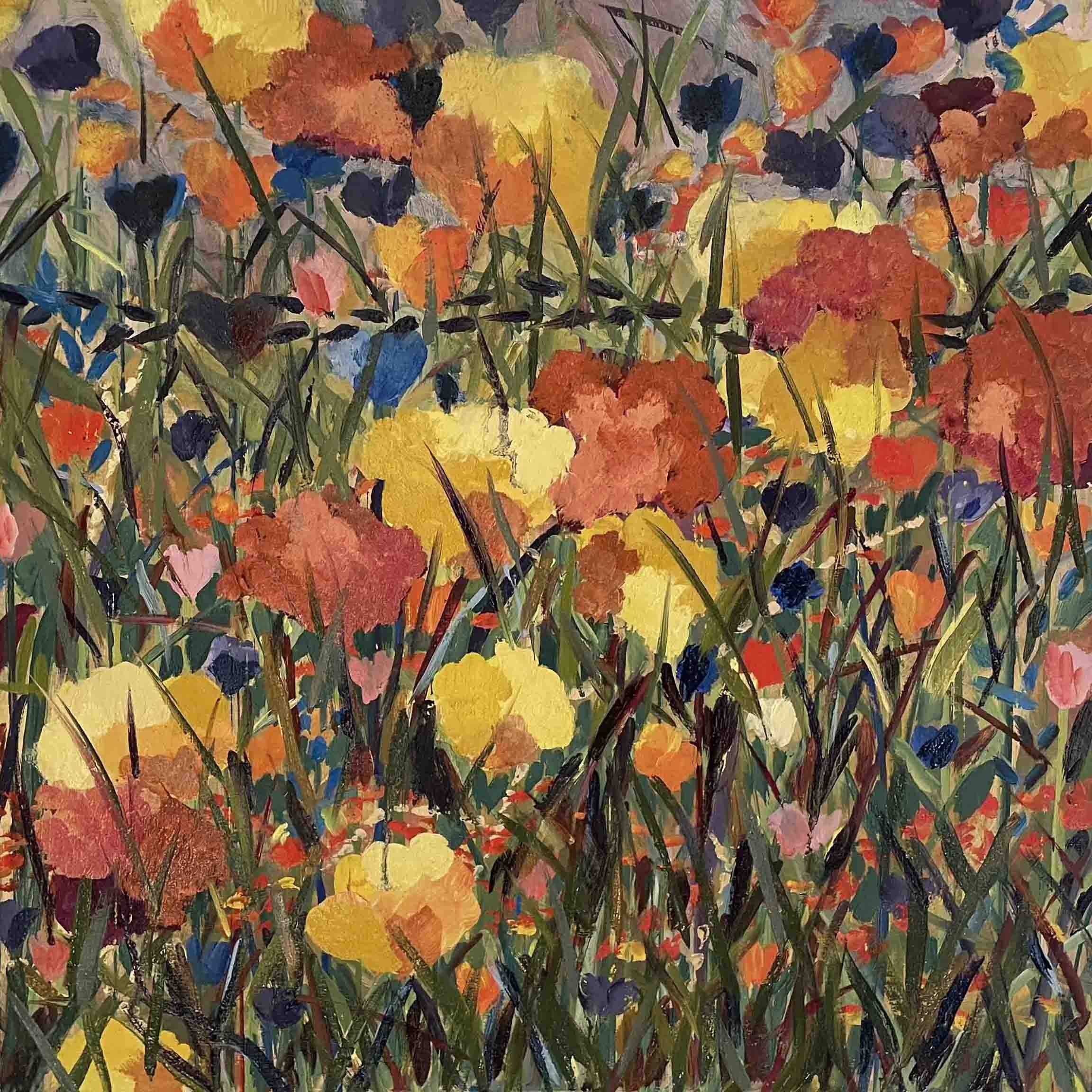 Blue | 20x20 | oil on panel | 350