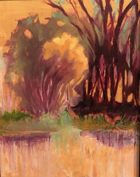 The Amount of Water Remains Constant | 11x14 | oil on canvas | 300