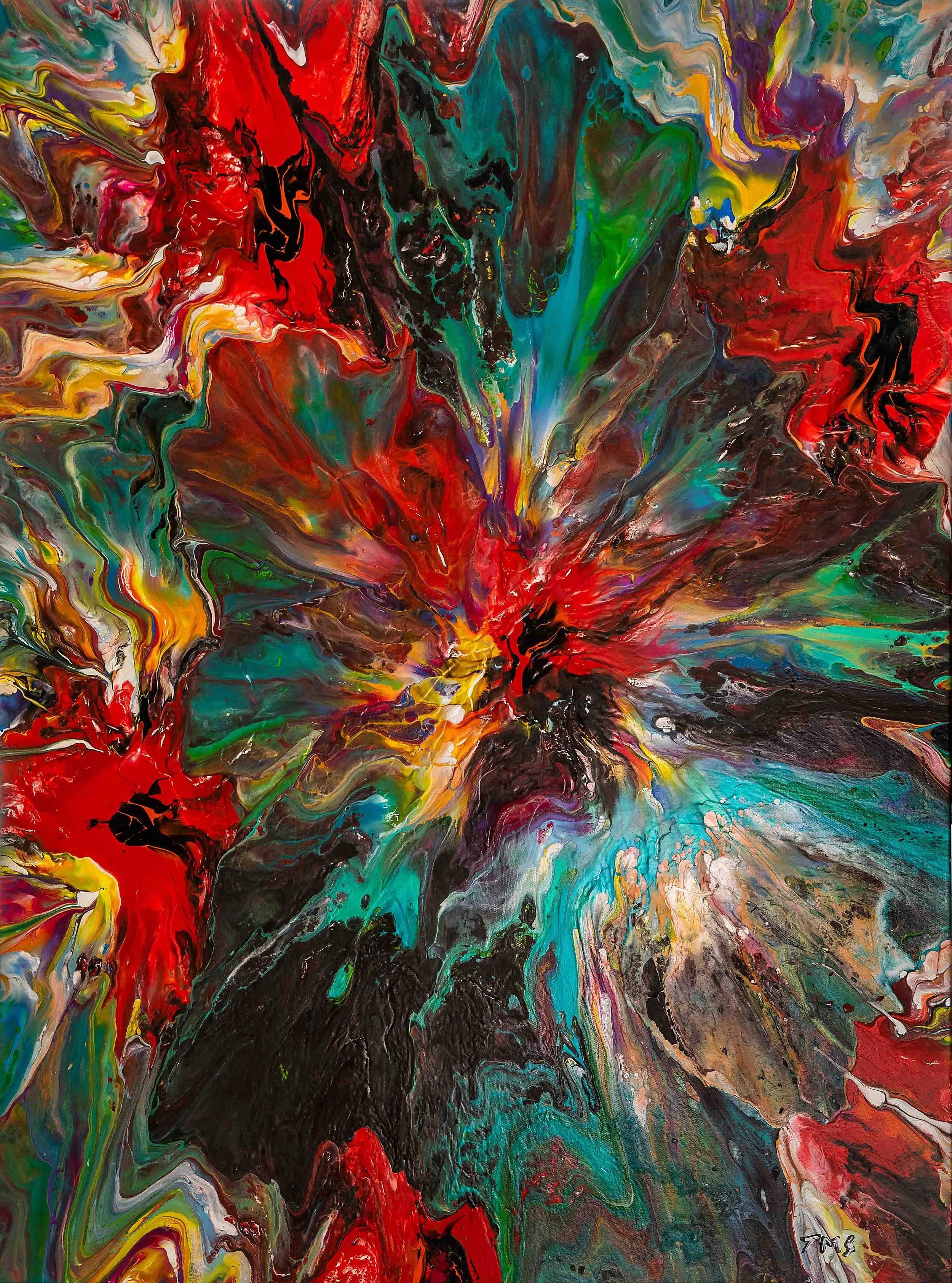 Creation | 36x48 | acrylic | 850