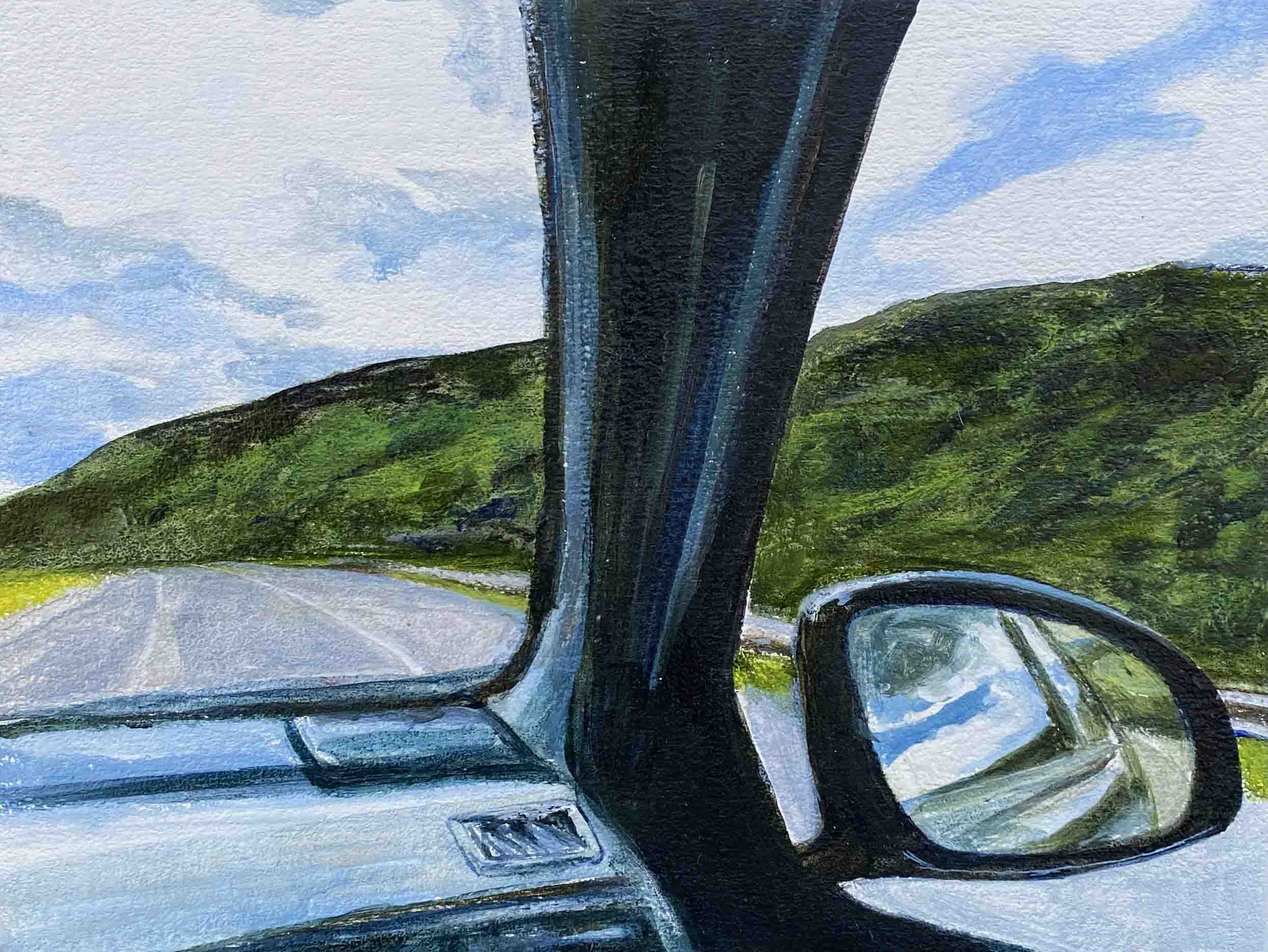 Colorado, Divided | 6 x 8 | acrylic on panel | 275