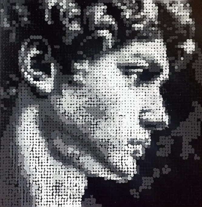 Touch of Humanity | 36x36 | 4,900 Fingerprints | 2250