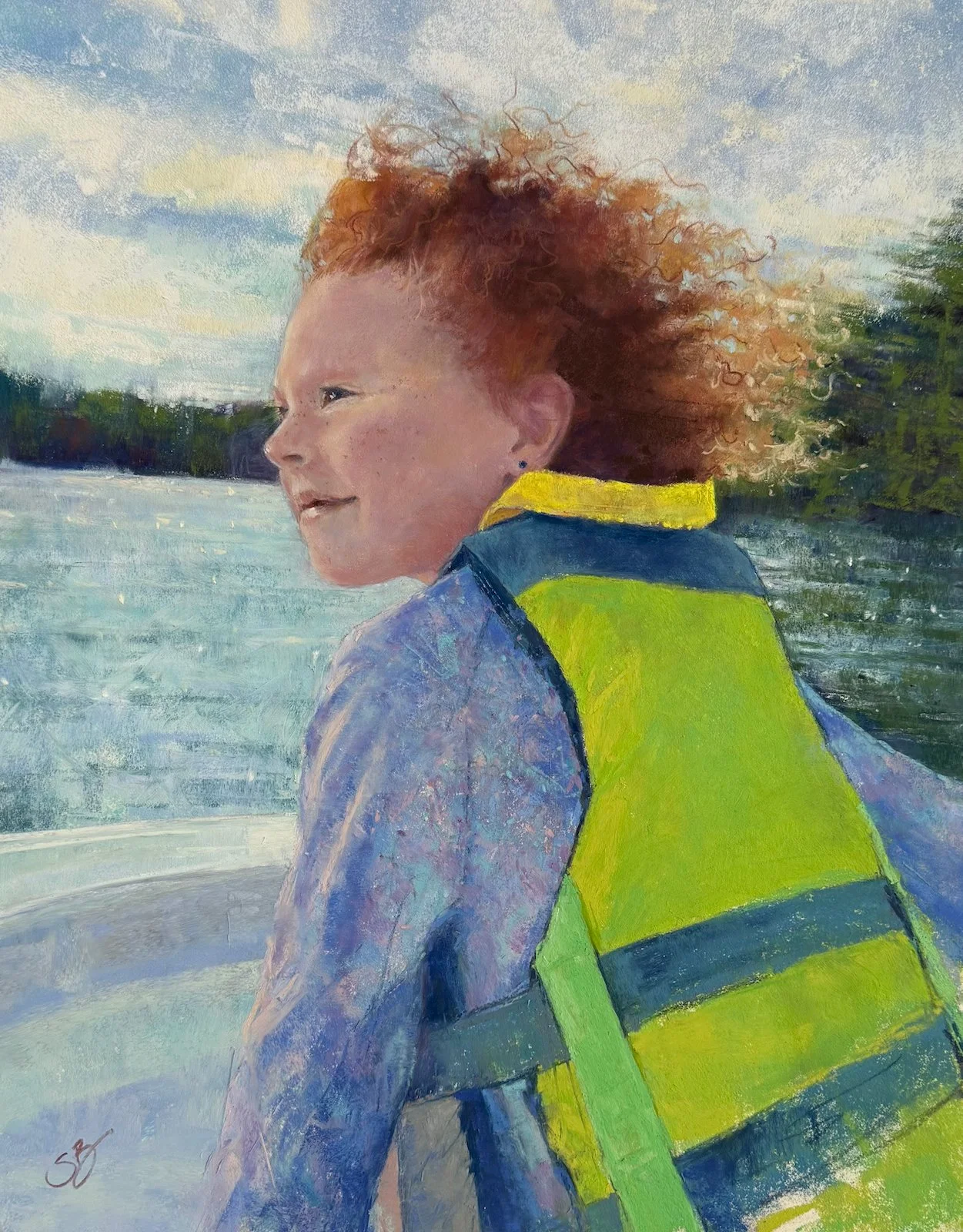 Lillian | 14x11 | soft pastel | NFS