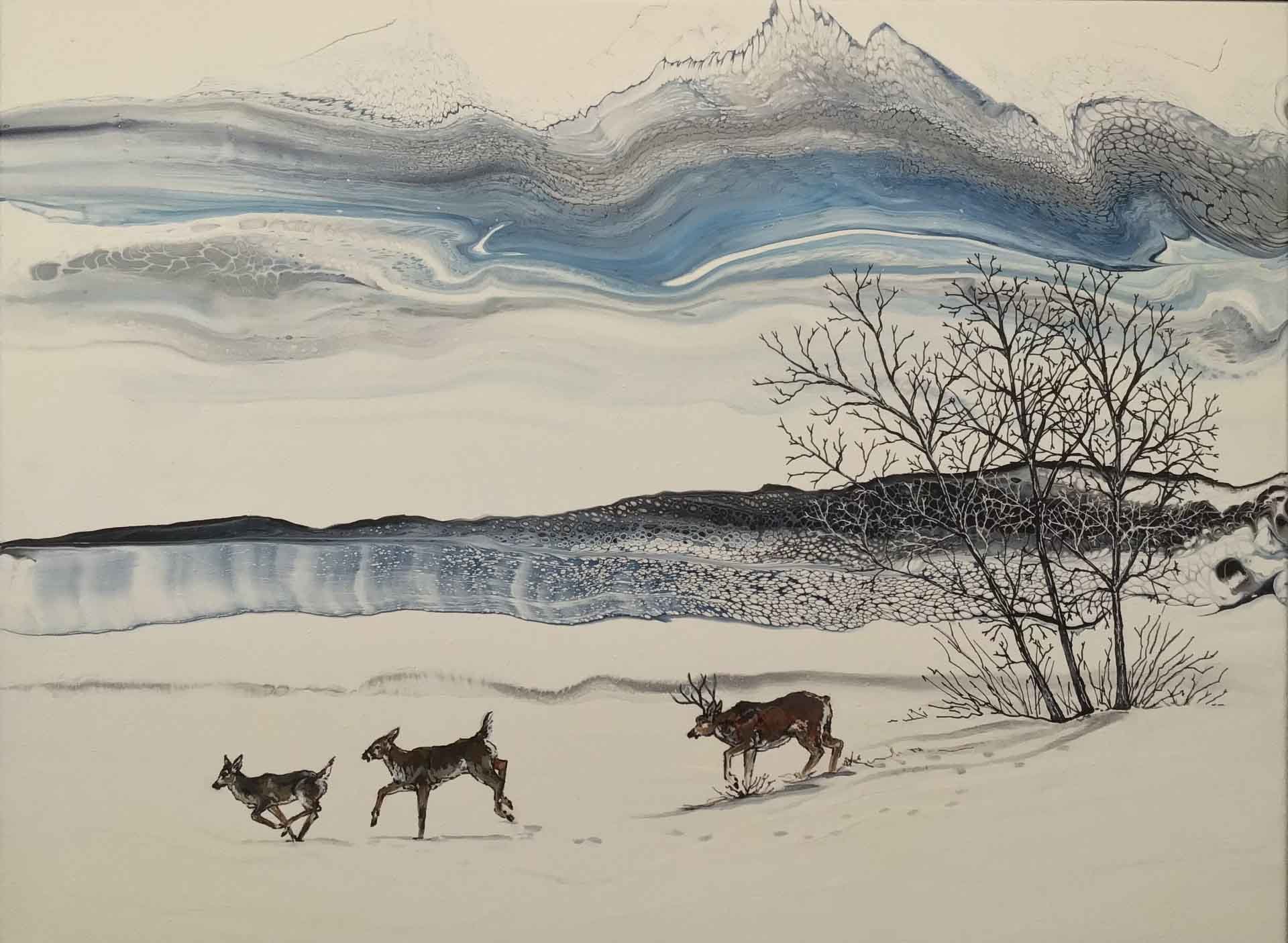 Early Winter | 18x24 | acrylic | 250