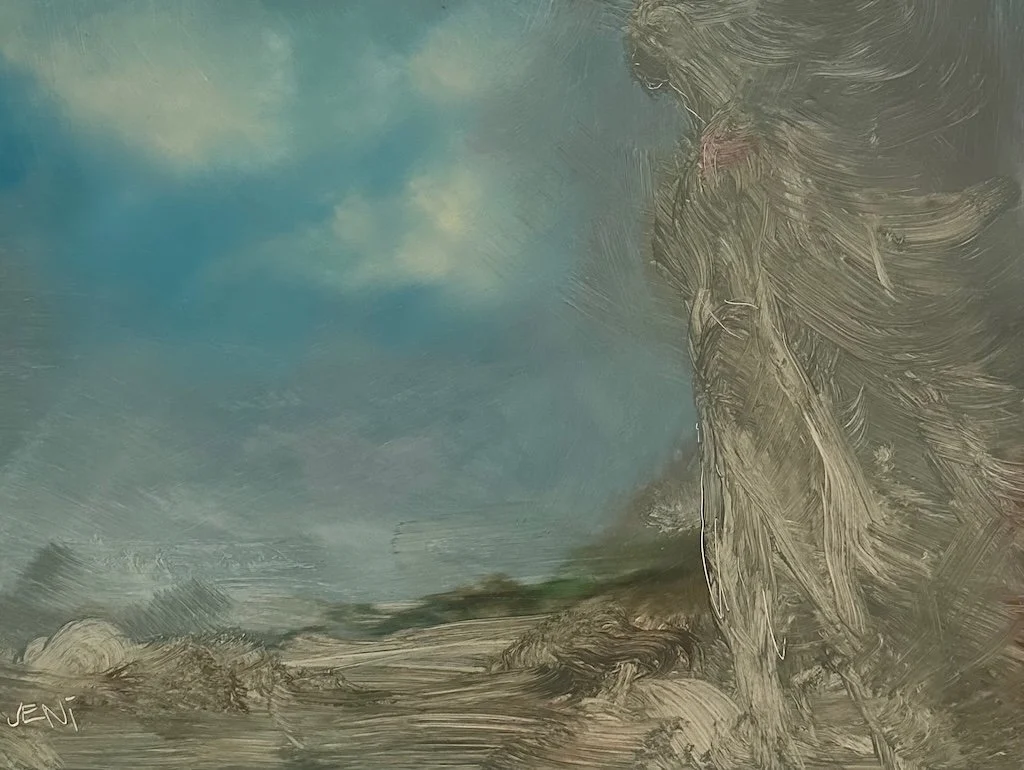 Morning Walk | 9x12 | oil on MDF panel | 350