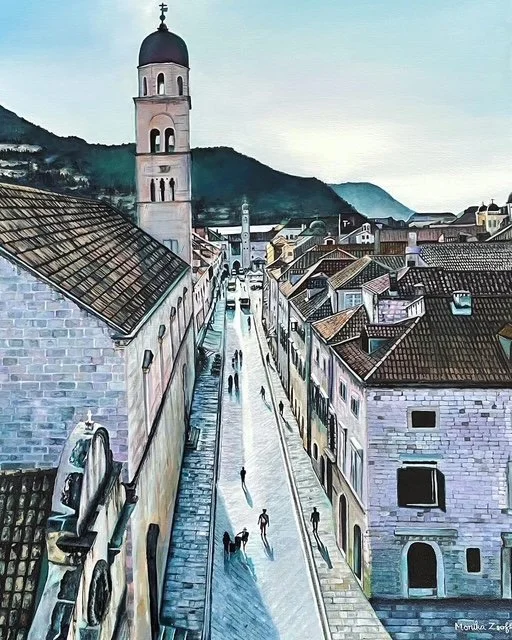 City | 24x30 | oil on canvas | sold