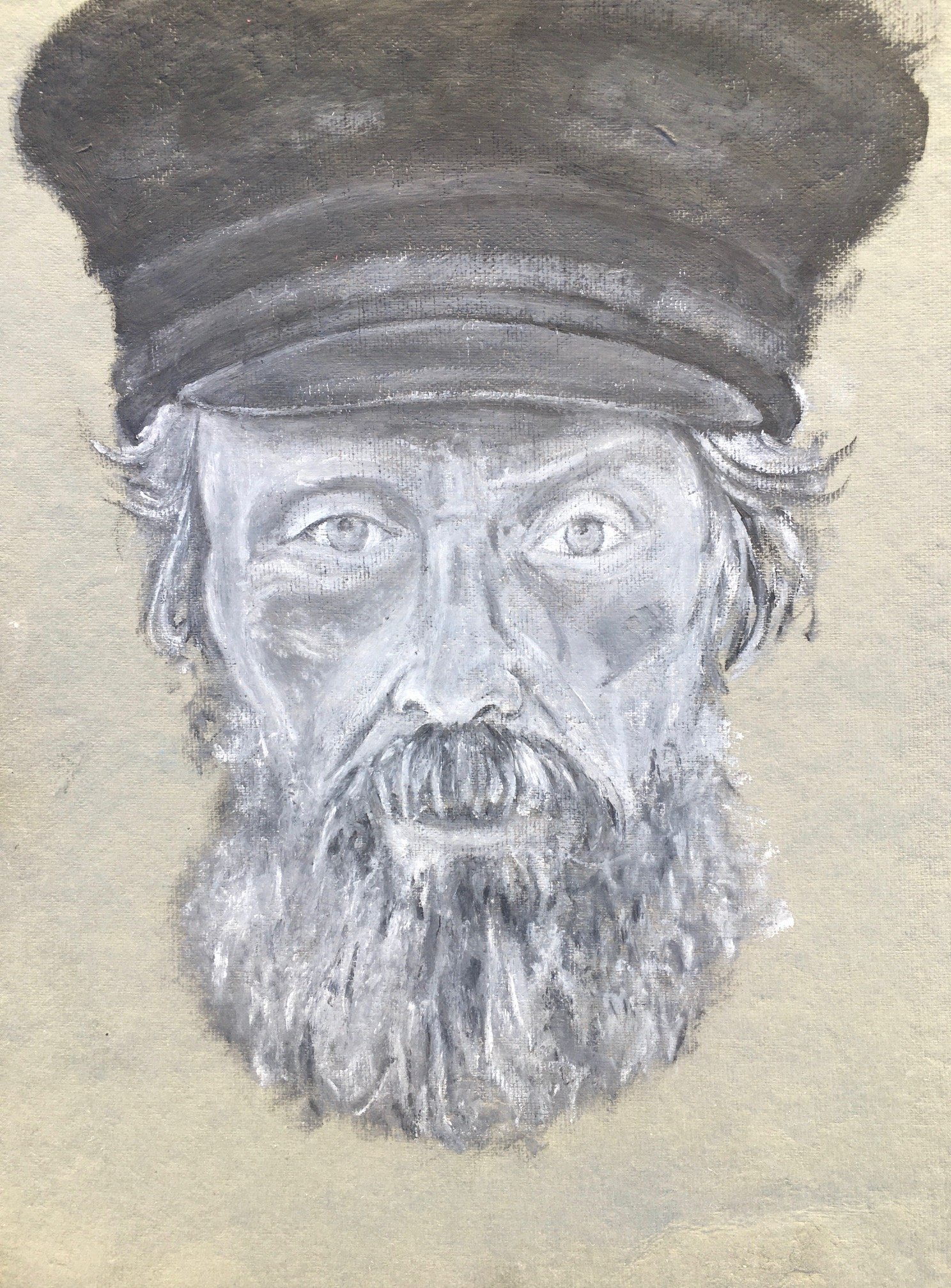Thomas Wake | 12x8 | oil on paper | 900