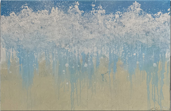 Foam | 24x36 | acrylic | 750