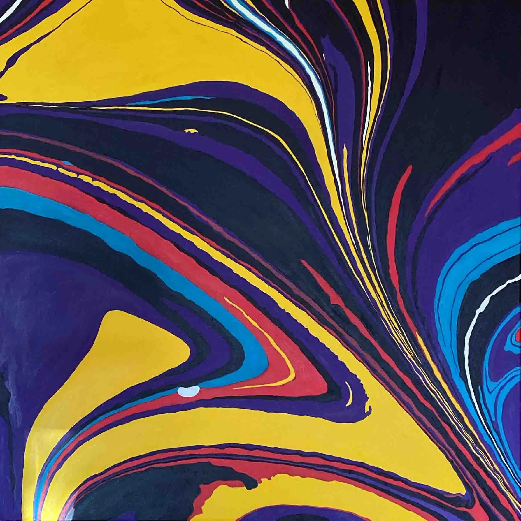 Serpentine #1 | 48x48 | oil on canvas | NFS