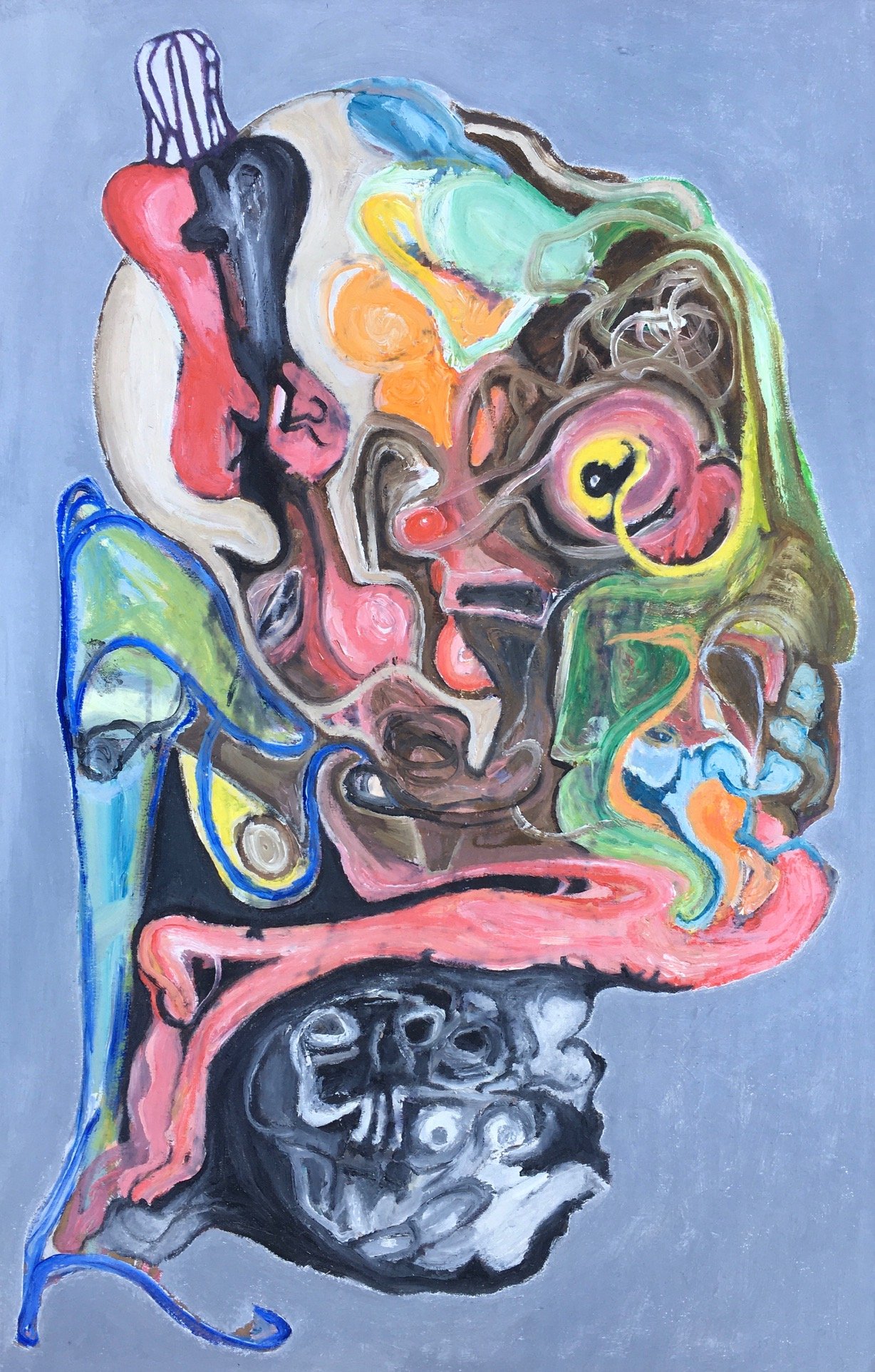 Untitled | 16x10 | oil on cardboard | 1500