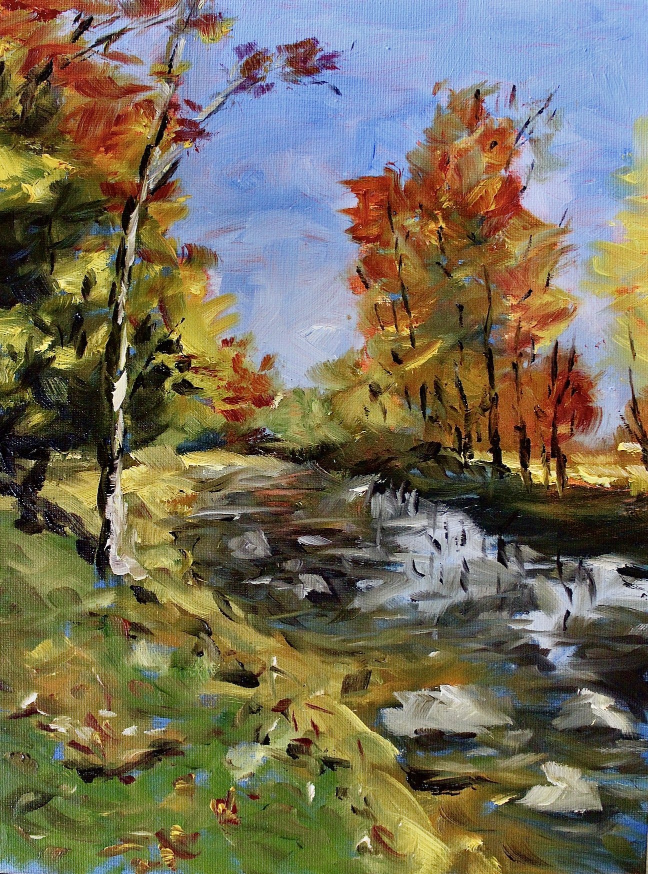 Tamworth | 9x12 | oil on canvas board | 250