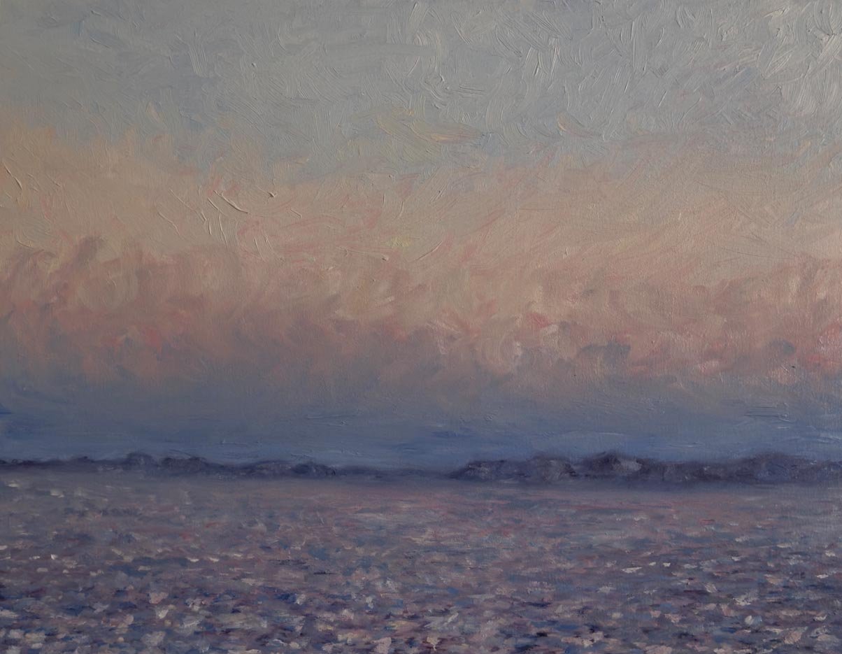 Pearly Dawn | 22x26 | oil on canvas | Private Collection