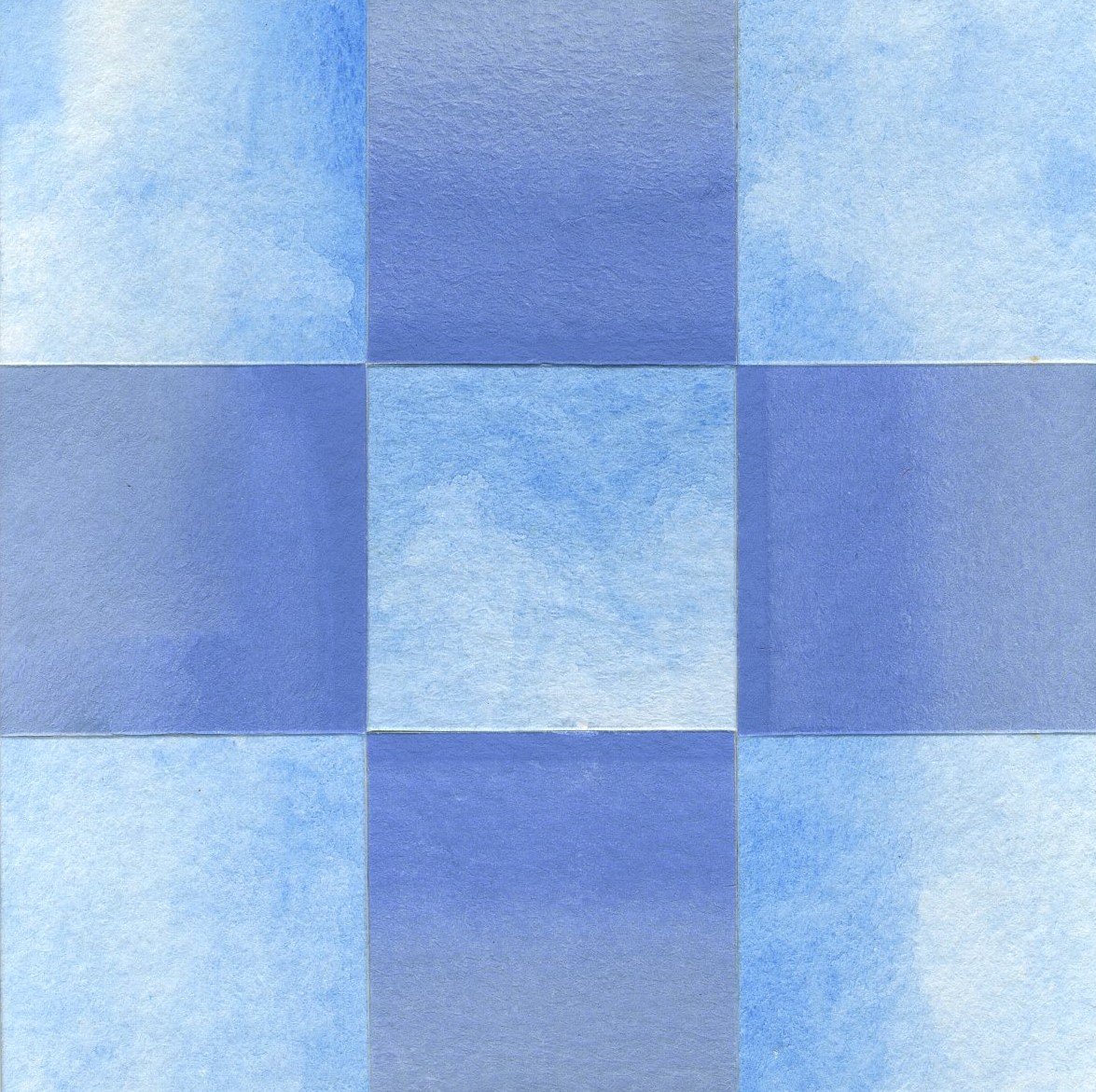 “Square Inch Project #17”
— 3” x 3”
— Watercolor Collage,
Mounted on Board,
Sealed with Wax — $30