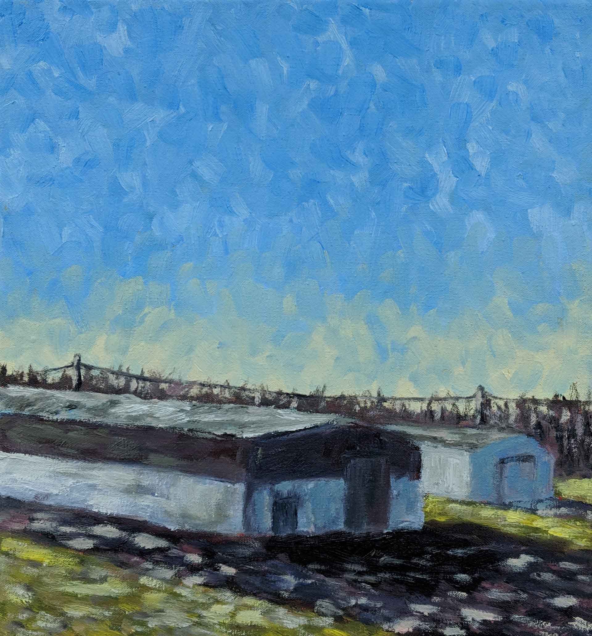 Closed Up | 12x16 | oil on canvas framed | 800