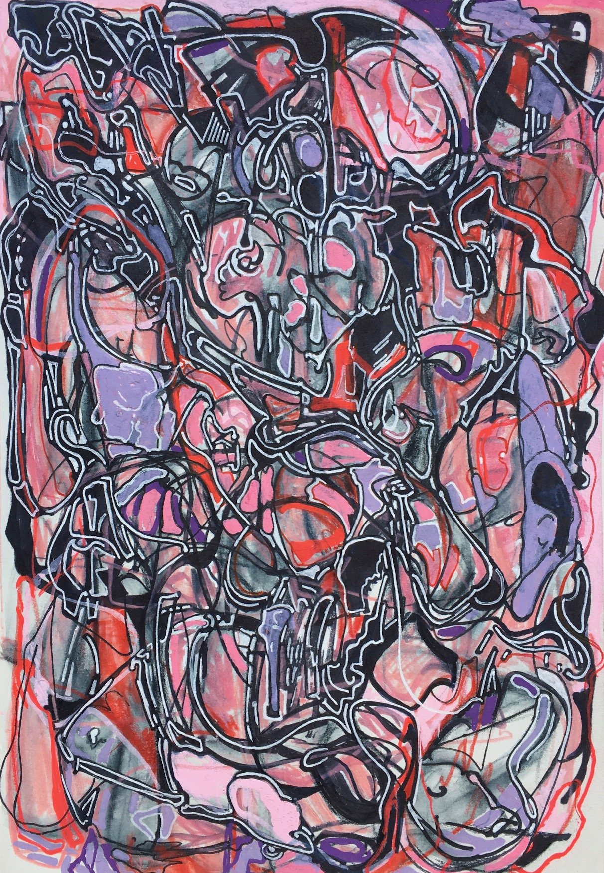 Untitled | 12x8 | mixed media on paper | 750