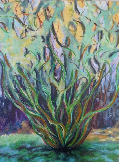 Return | 18x24 | oil and oil pastel on canvas | 600