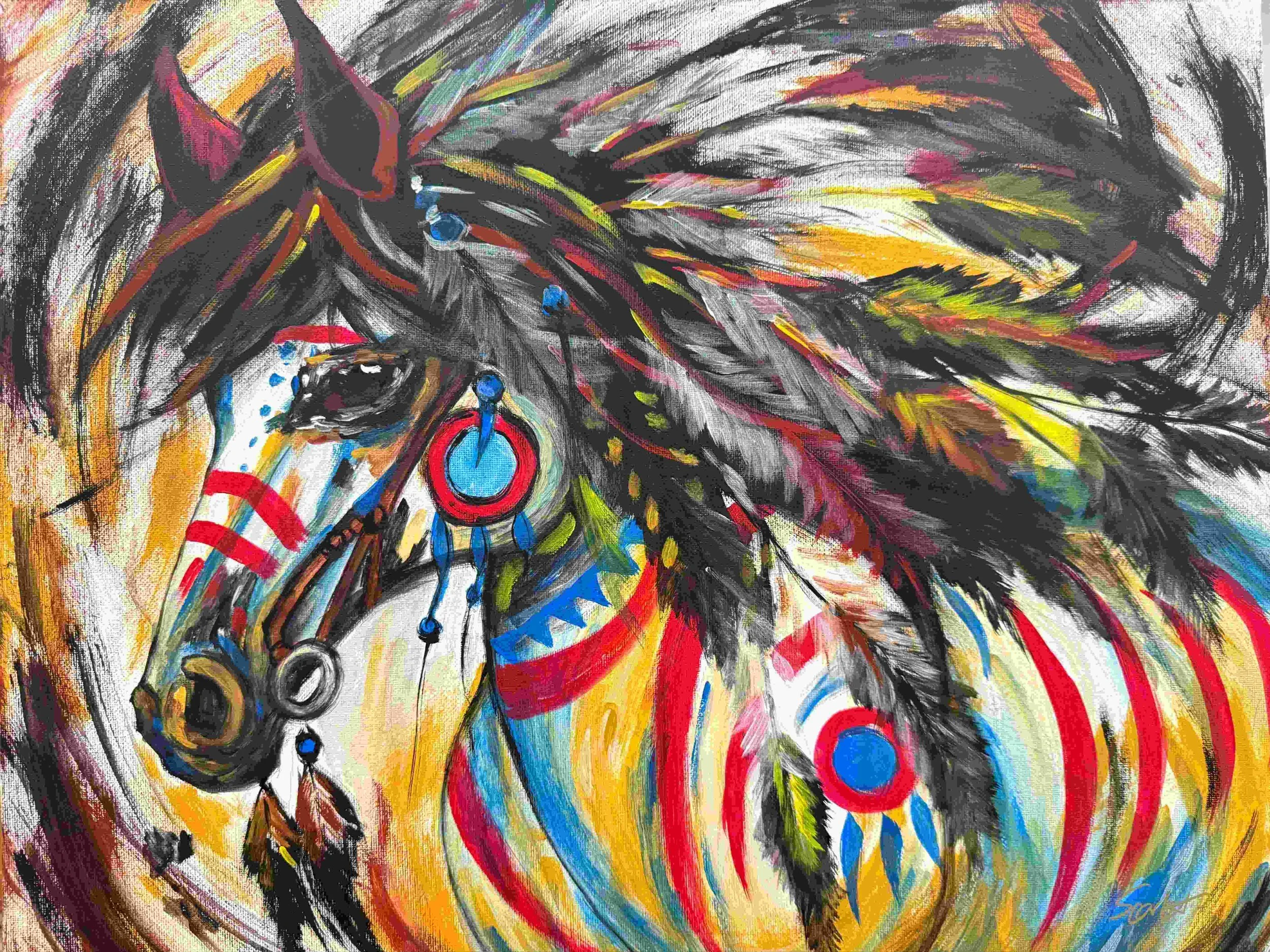 The Wildness | 12x16 | acrylic | 450