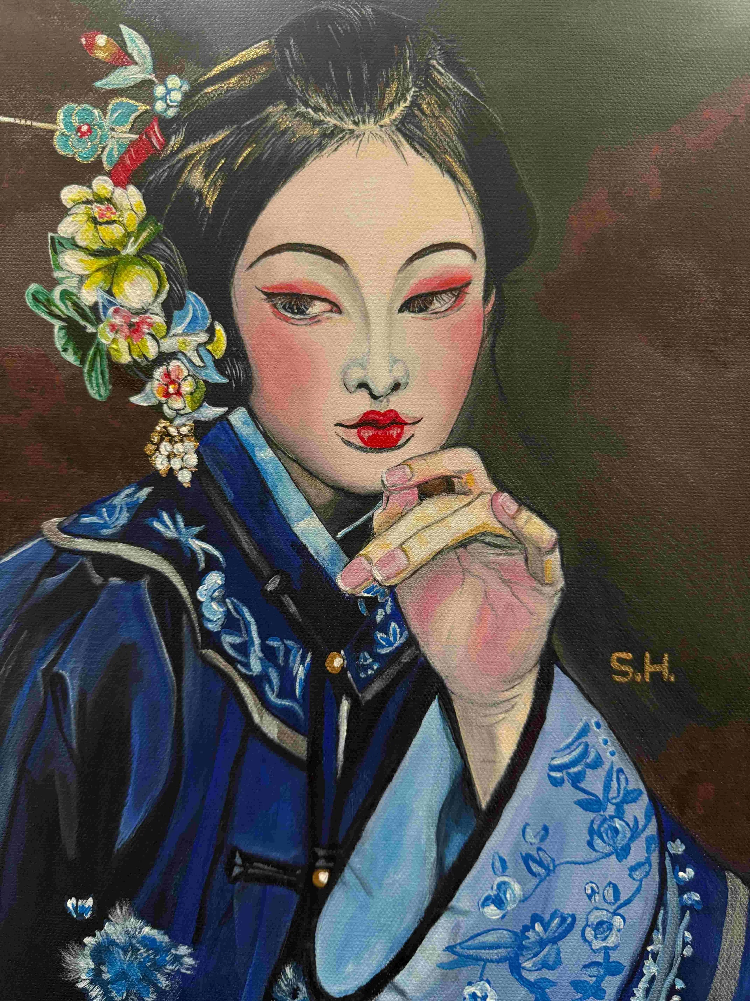 Quiet Reflection | 11x14 | acrylic | 500