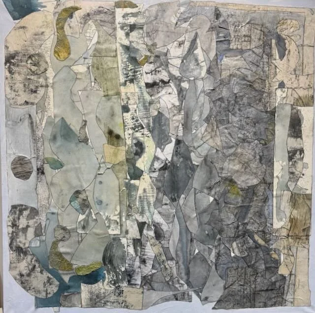 The Cleveland Wrecking Company Showroom | 48x48 | mixed media on canvas | 4000