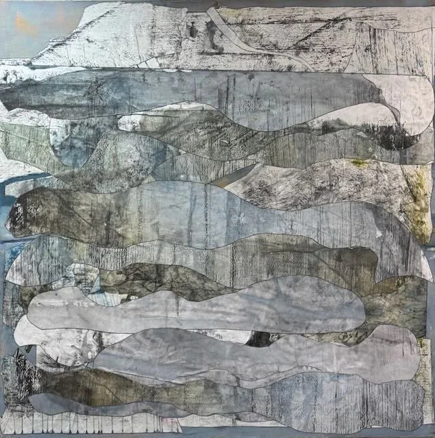 The Road to Graveyard Creek | 48x68 | mixed media on canvas | 4000