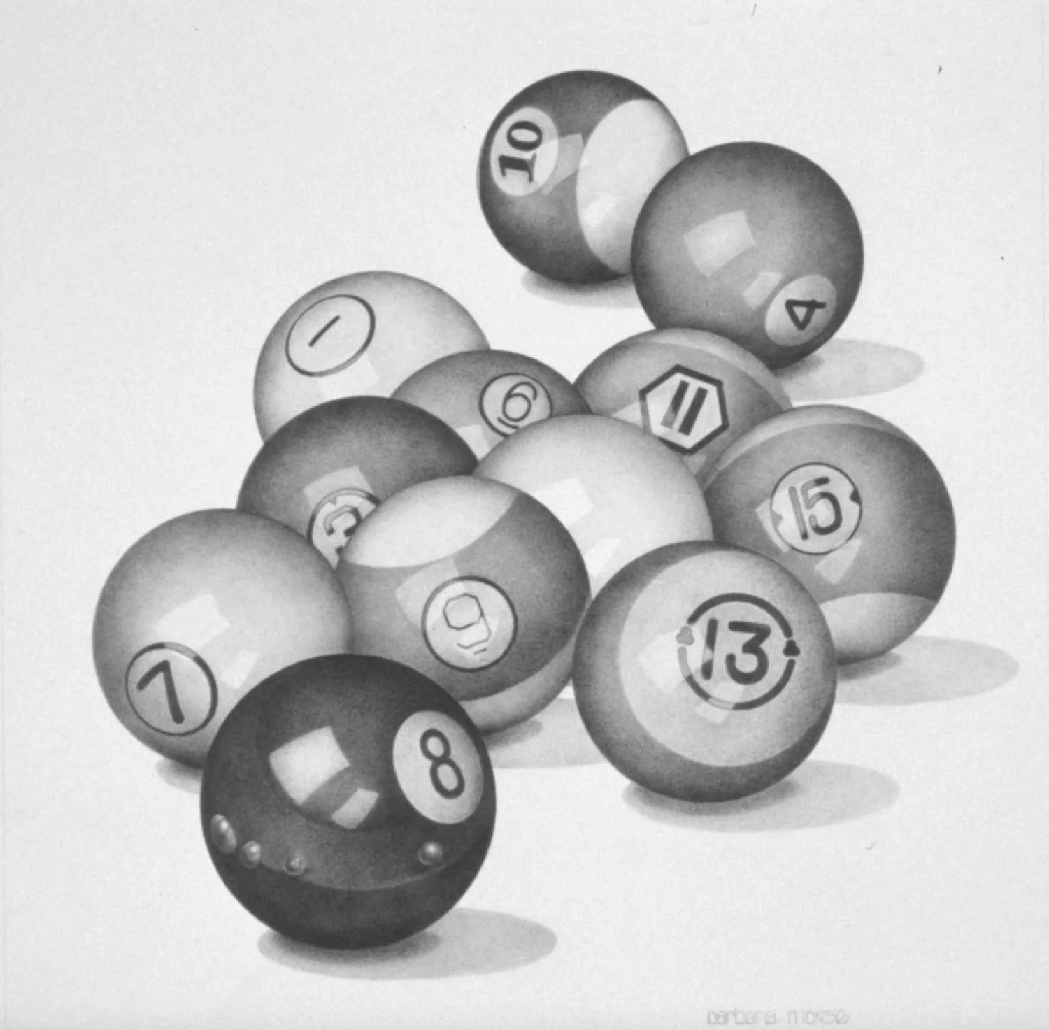 Barbara Morse "Behind the Eight Ball"