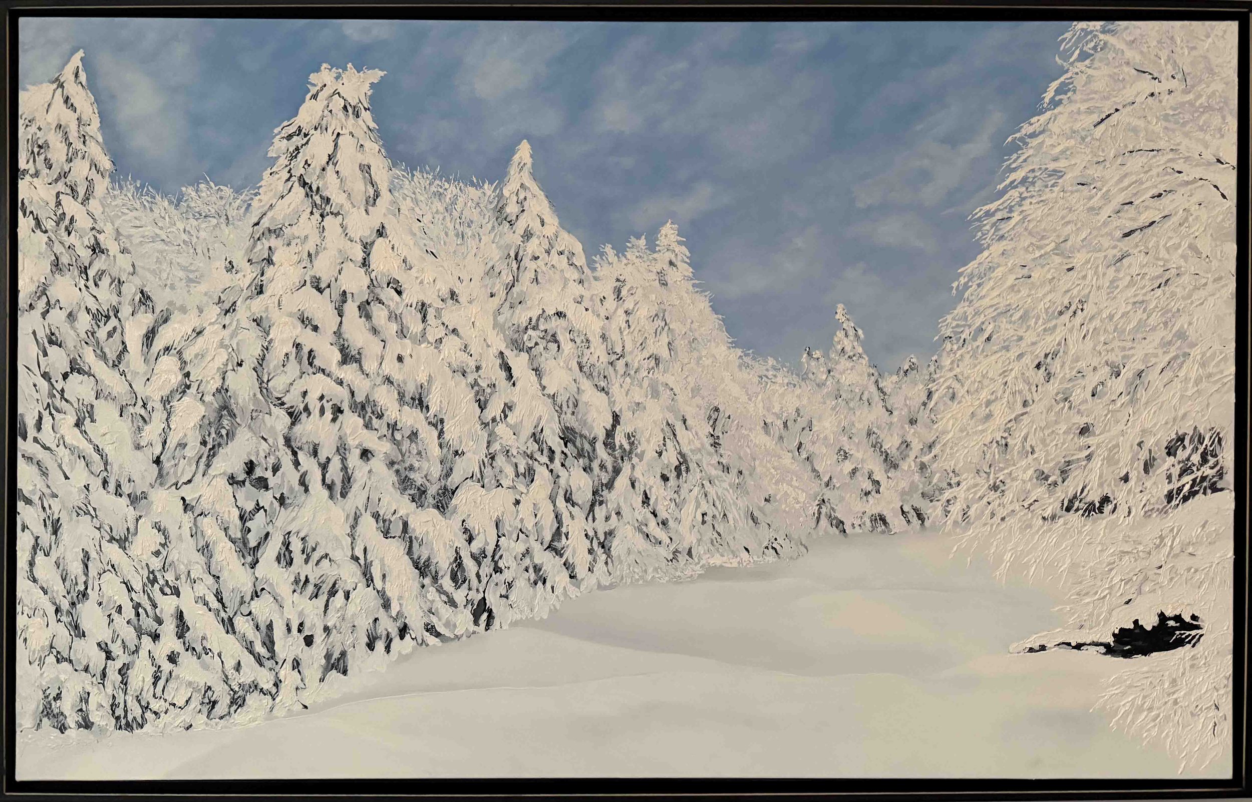 I Know This Place | 30x48 | oil on canvas framed | SOLD