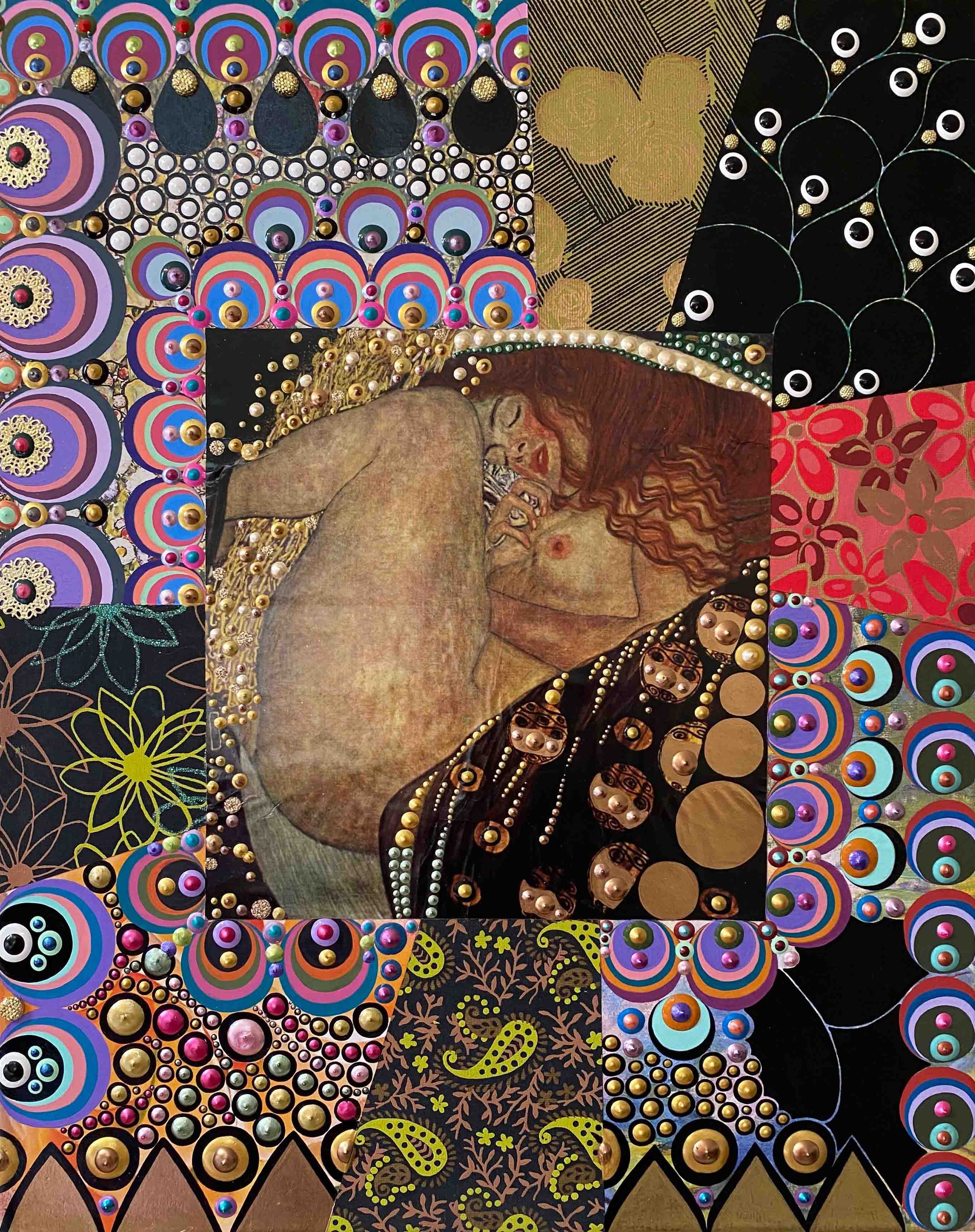Dance | 16x20 | 3D acrylic and metallic | 575