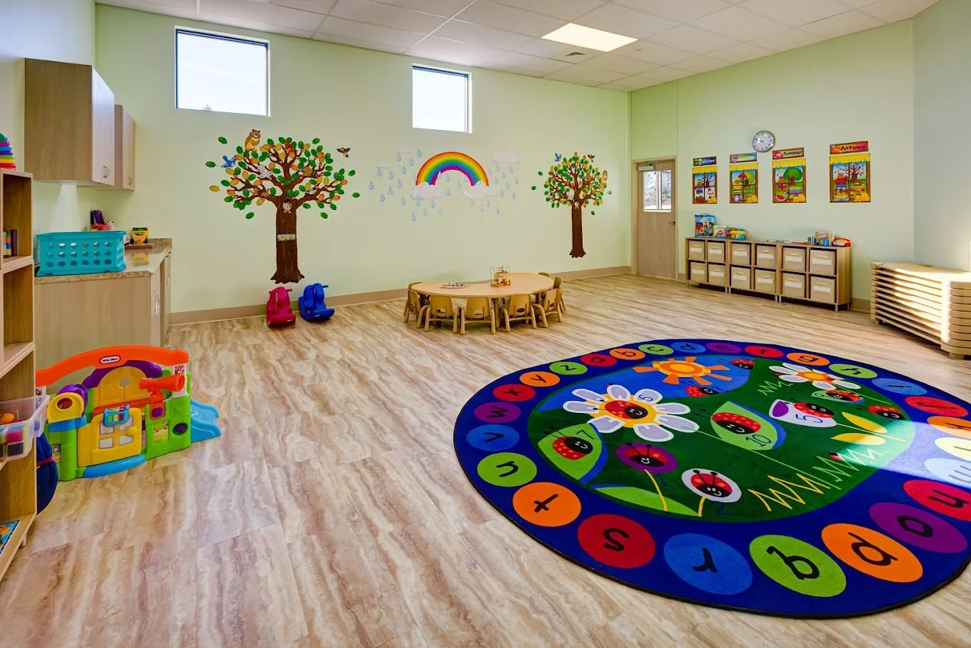 A classroom at Novastar Kids.
