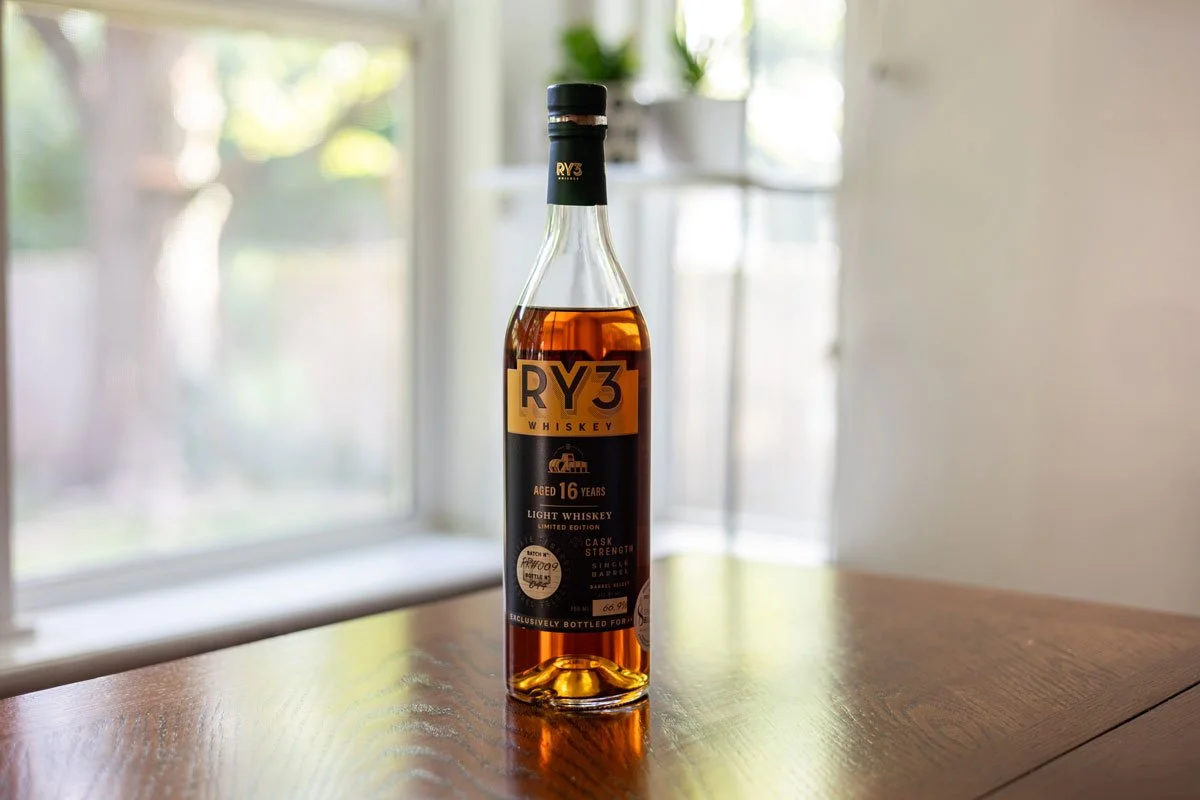 RY3 16 Year Light Whiskey