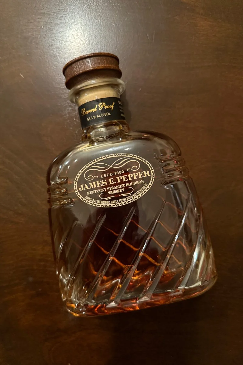 james-e-pepper-bourbon-decanter-review