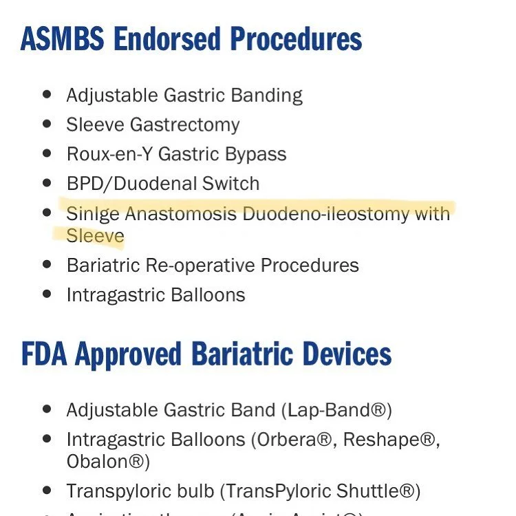 SADI-S is now an ASMBS approved procedure! I’m sure this will generate great discussion at #ASMBS2019 #weightlosssurgery