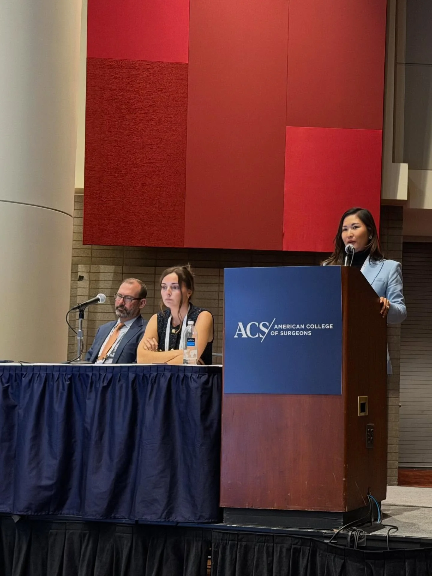 Had the honor of presenting on the role of RYGB in revisional foregut surgery at #ACS2025 in the beautiful city of Chicago!
Grateful for the opportunity to share my passion — and for my incredibly supportive partner, @lukebme. ❤️