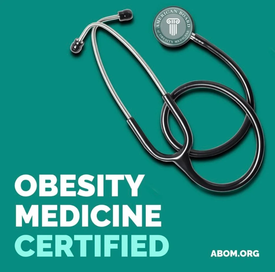 Proud to share I am officially obesity medicine certified! Obesity is a chronic disease. Patients deserve the resources and treatment options to reflect this. As a metabolic bariatric surgeon, it is important to me to stay educated on our evolving un
