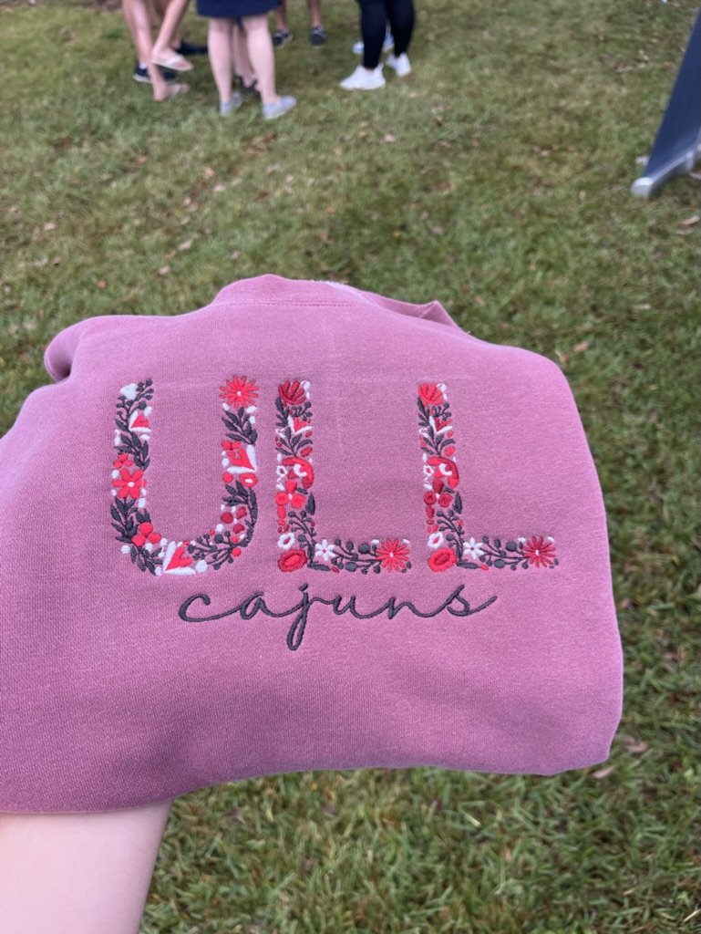ULL Floral Sweatshirt