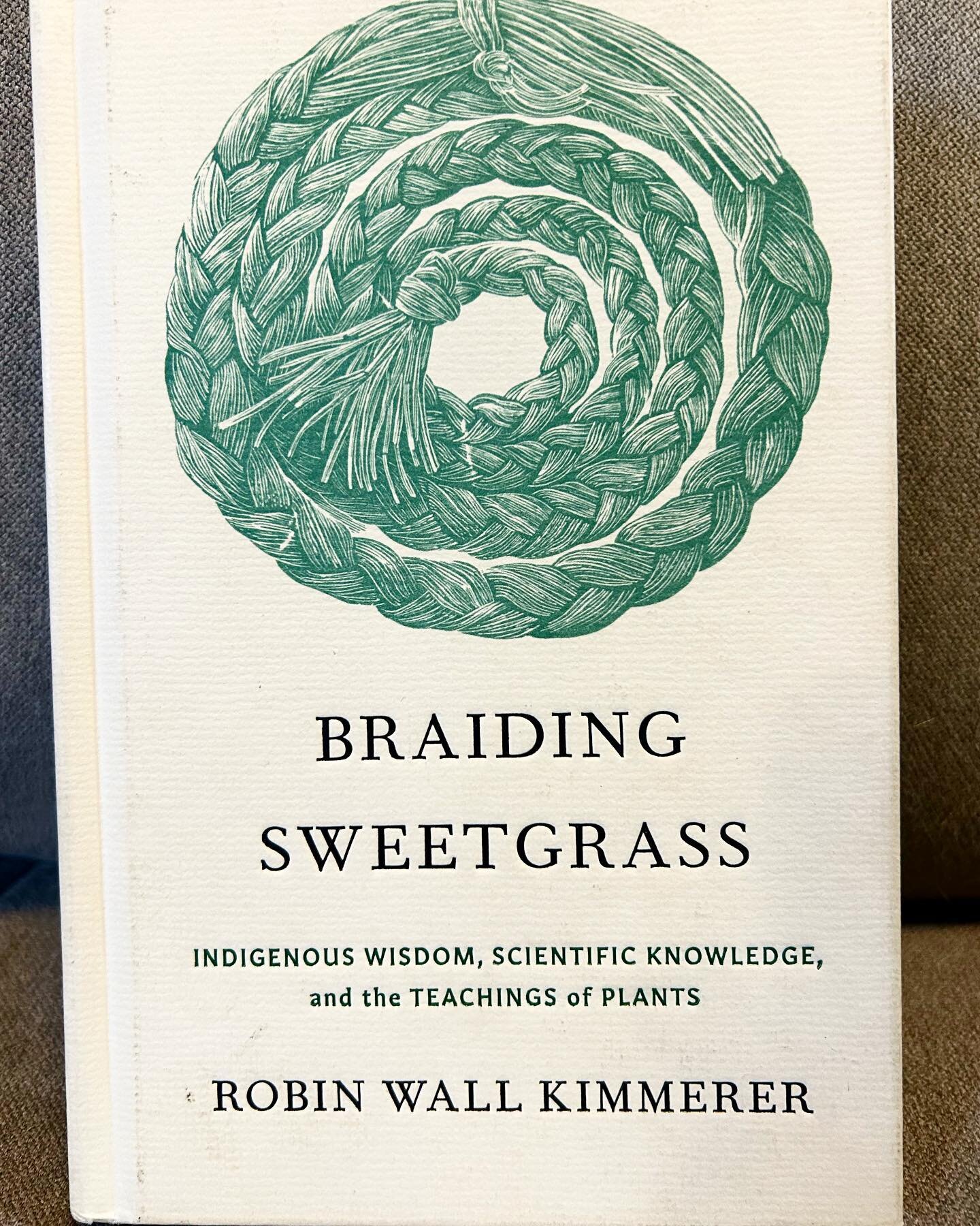 I&rsquo;ve been slowly reading this book for the past year, now I&rsquo;m starting to be more consistent. It&rsquo;s an incredible read that has me looking at life in a more poetic way, thinking about the wisdom of our Earth and our role as stewards 