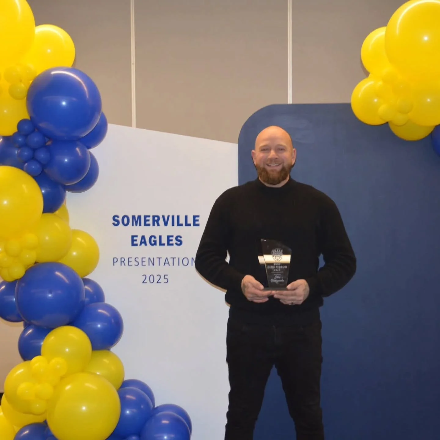 The Club Person of the Year Award went to @steventzakopoulos. 

Thank you to @natalia_eventstyling for the brilliant balloon garland!

#sesc 🦅